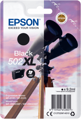 EPSON singlepack,Black 502XL,Ink,XL