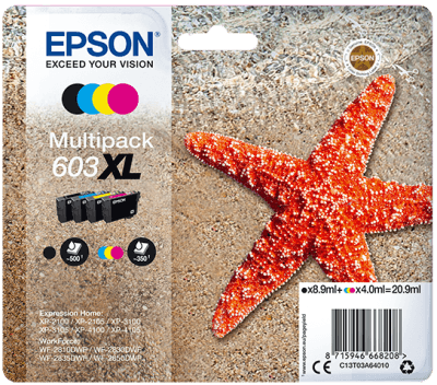 Epson multipack 4-colours 603XL