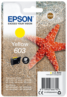 Epson singlepack, Yellow 603