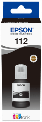 Epson 112 EcoTank Pigment Black ink bottle