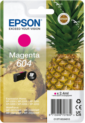 EPSON Singlepack Magenta 604 Ink
