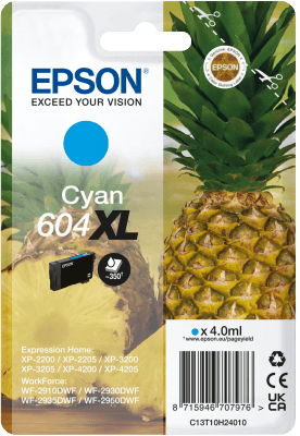 EPSON Singlepack Cyan 604XL Ink