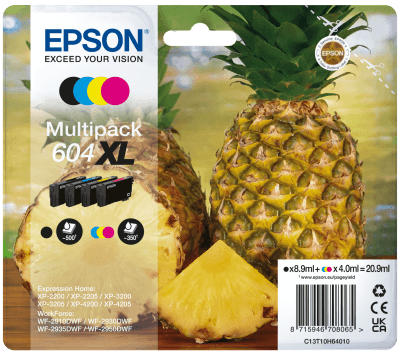 EPSON Multipack 4-colours 604XL Ink