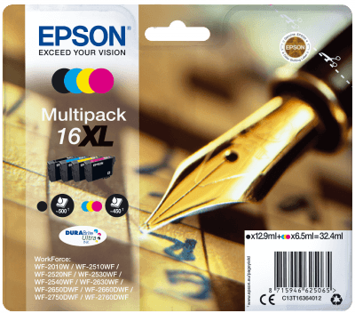 Epson 16XL Series 'Pen and Crossword' multipack