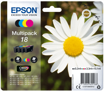 Epson Multipack 4-colours 18 Claria Home Ink