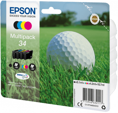 Epson Multipack 4-colours 34 DURABrite Ultra Ink