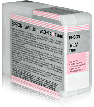 Epson T580B00 Vivid Light Magenta  (80 ml)