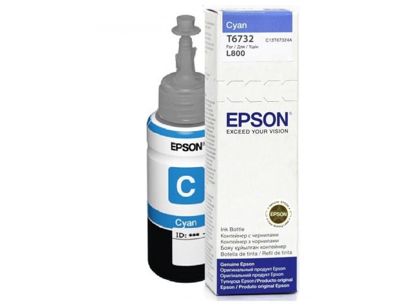 Epson T6732 Cyan ink 70ml  pro L800