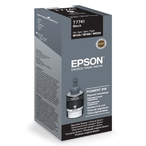 Epson T7741 Black ink 140ml pro M100 105 200