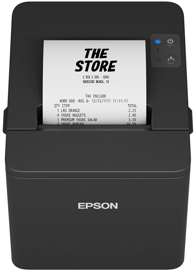 Epson TM-T20IV (101): USB + Serial, PS, Blk, EU