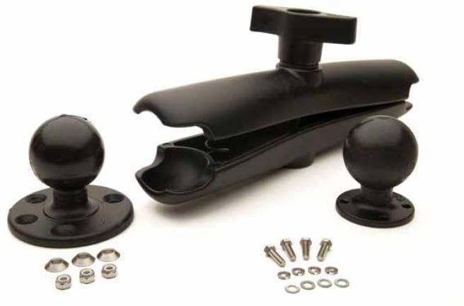 RAM MOUNT KIT, ROUND BASE, LONG ARM, 13 inches (330mm), BALL FOR VEHICLE DOCK REAR
