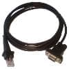 Kabel RS232 pro CCD čtečky 1000 1500,DC jack,černý