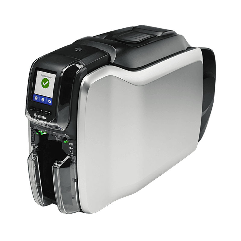 Zebra - tiskárna karet - Printer ZC300, Single Sided, USB & LAN, Magnetic Encoder