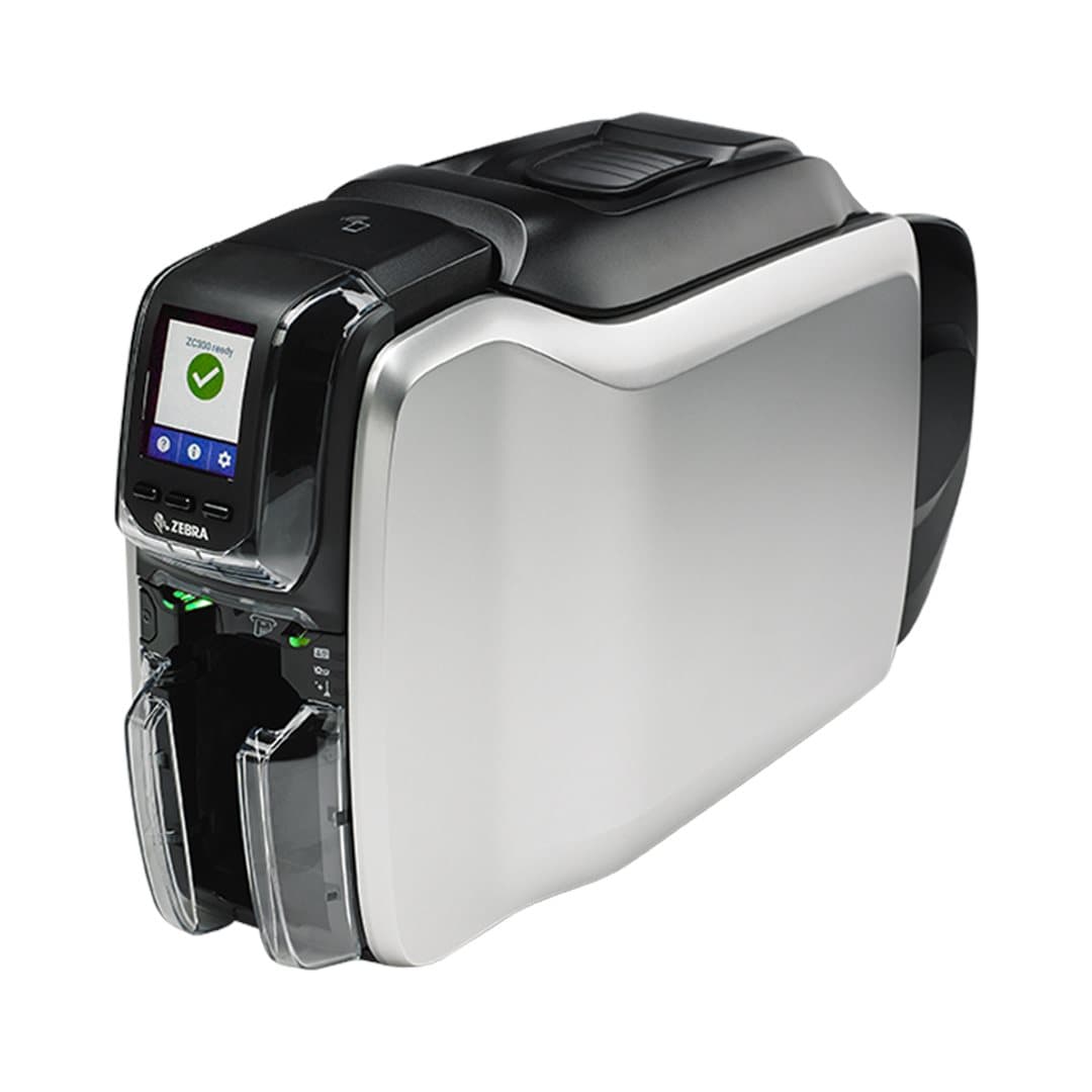 Card Printer ZC300, Dual Sided, USB, LAN, Starter pack