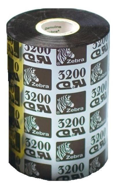 Zebra páska 3200 wax resin. šířka 220mm. délka 450