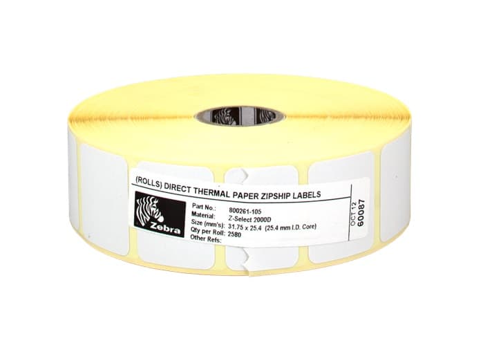 Z-Select 2000D 32 x 25 mm 2580 etiket role