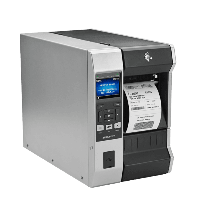 ZEBRA printer ZT610 - 203dpi, BT, LAN, cutter