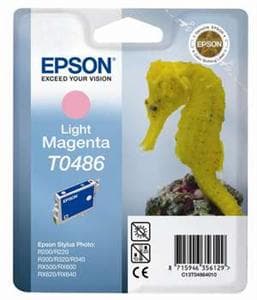EPSON Ink ctrg Light Magenta RX500 RX600 R300 R200 T0486