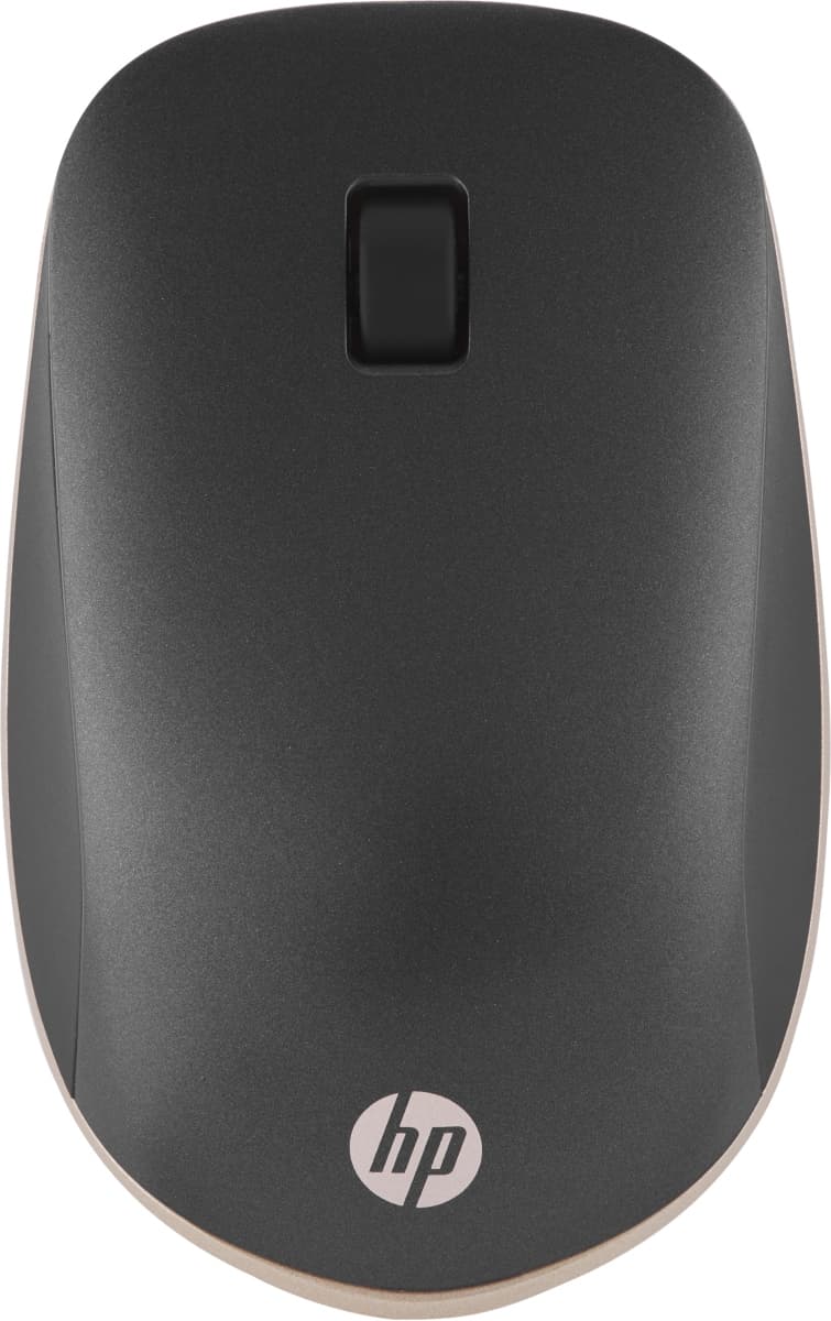 HP 410 Slim Kancelářská Optická 2 000 DPI Bezdrátová Bluetooth Černá-stříbrná