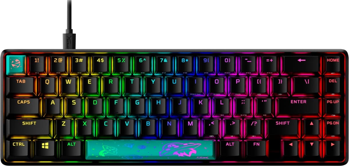 HyperX Alloy Origins 65 Drátová USB US layout Černá