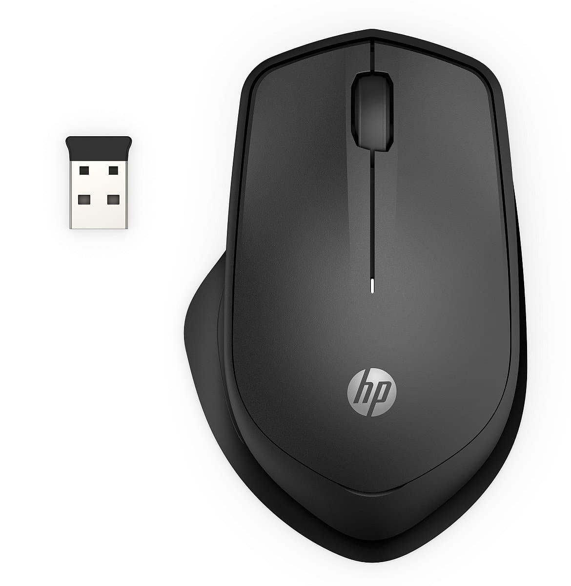 HP 285 Silent Wireless Mouse Kancelářská Optická Pro praváky 1 200 DPI Bezdrátová USB Černá