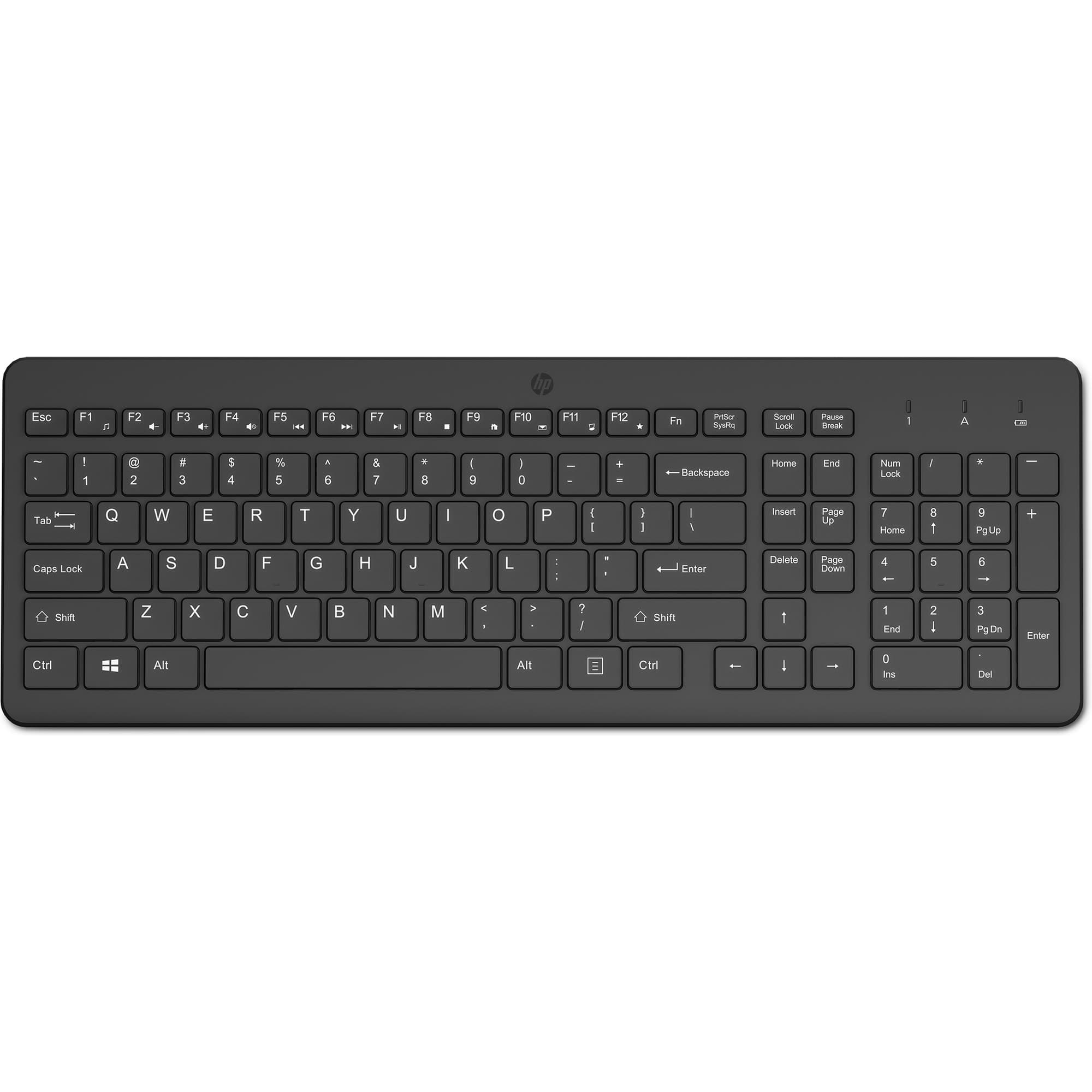 HP 225 Bezdrátová USB Černá