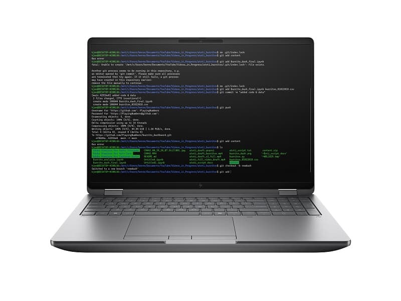 HP ZBook Fury 16 G1i U9-285HX 16" 2560x1600 64GB 2TB RTX 3000 W11P Gray 3R Offsite