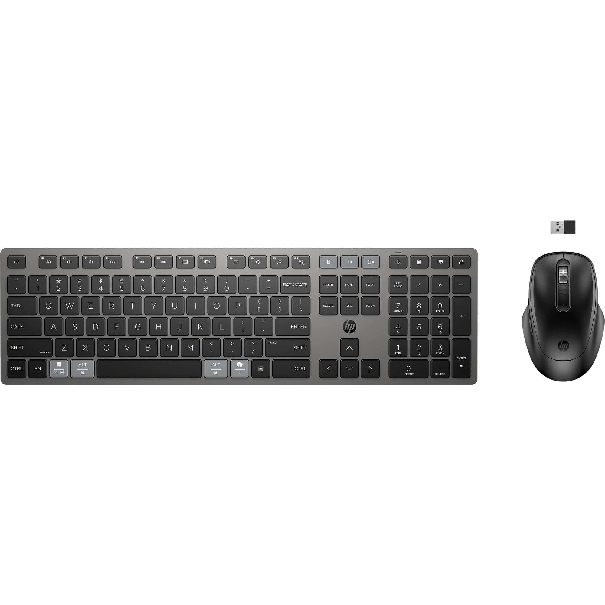 HP 720 Rechargeable wireless keyboard mouse CZ