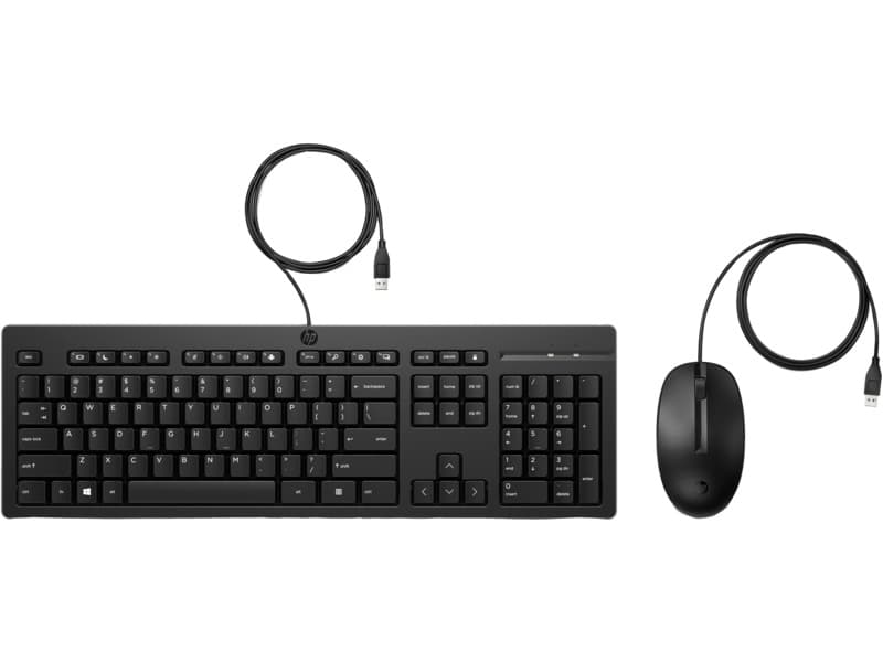 HP 225 Kabelová myš a klávesnice