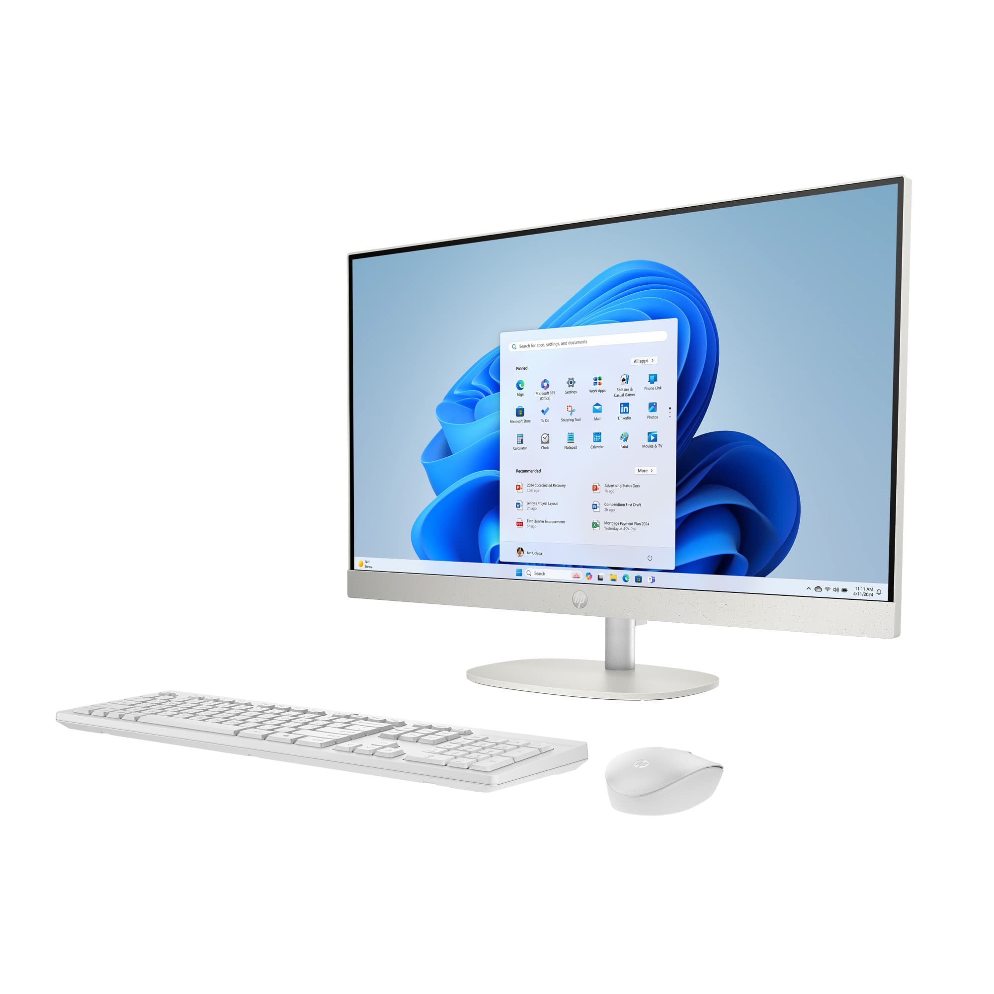 HP Desktop AI 27-cr2009nc 27" FHD T U7-255U 32GB 1TB Intel UHD W11H Bílá 2R