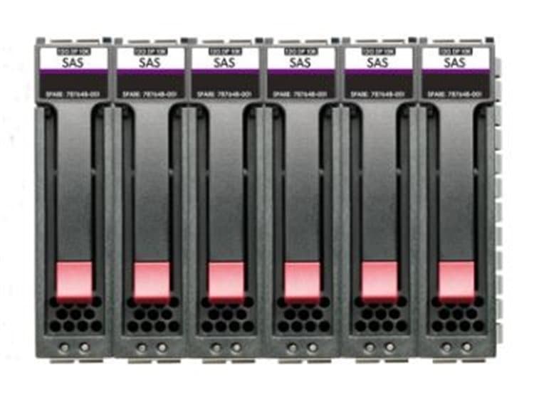 HPE MSA 11.5 TB SAS RI SFF M2 SSD Bundle 6pk