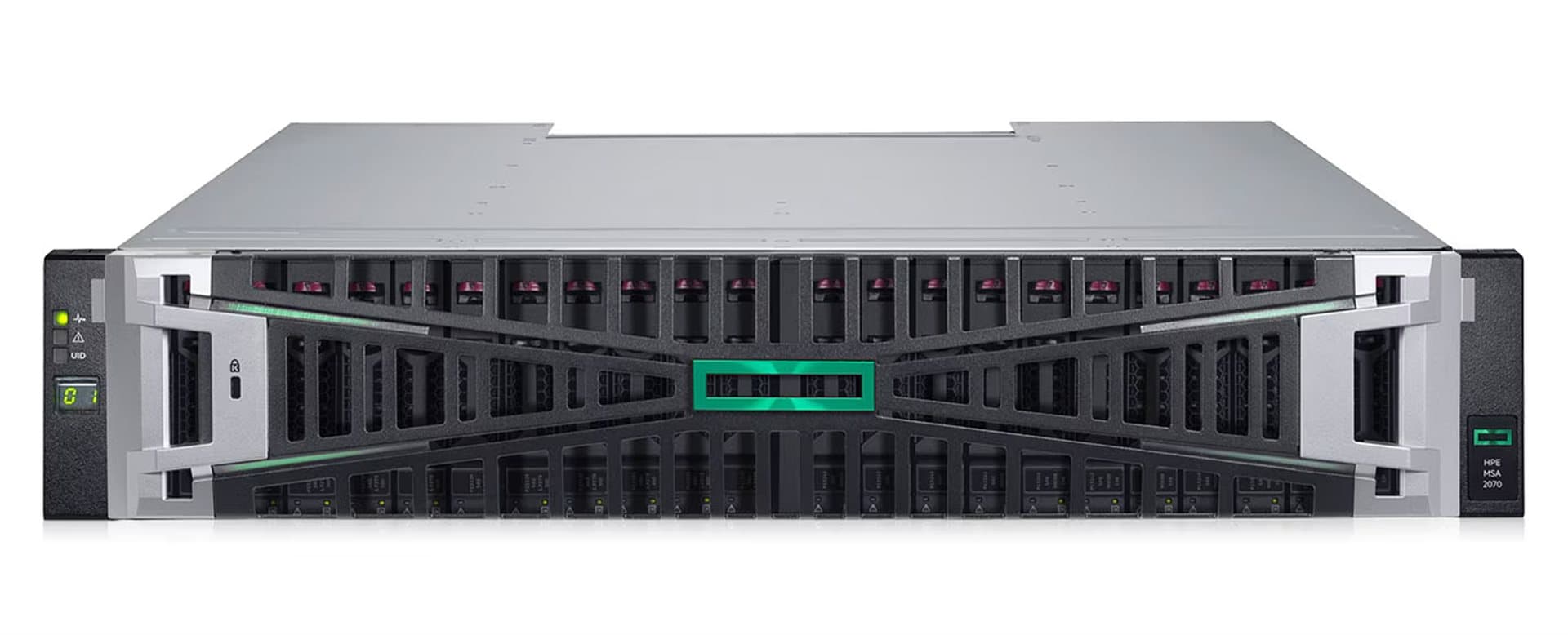 HPE MSA 2072 32Gb Fibre Channel SFF 23 TB bundle