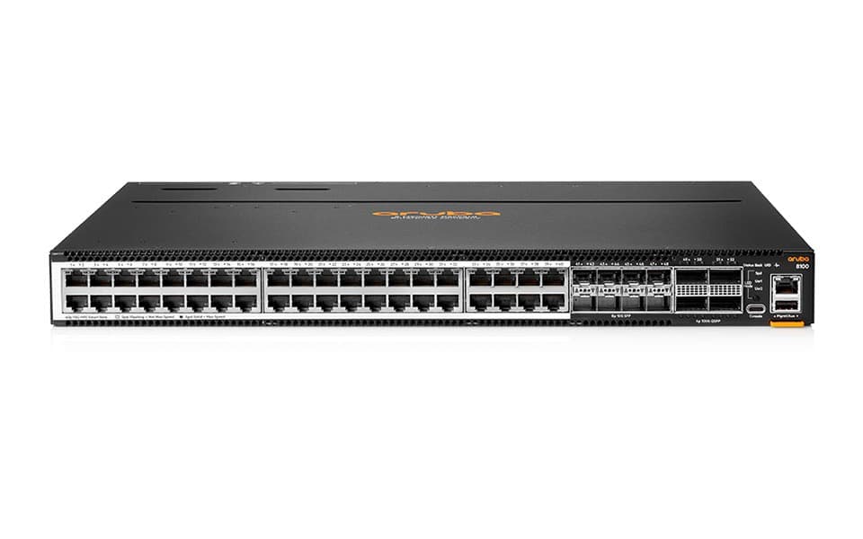 Aruba 8100 40XT 8SFP+ 4QSFP28 FB 3F 2AC Bundle
