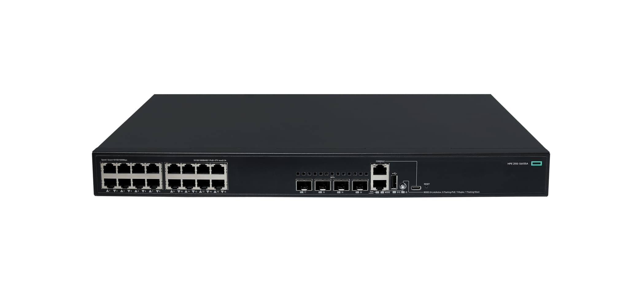HPE NW CW 2150 16G PoE+ 4P 248W Switch