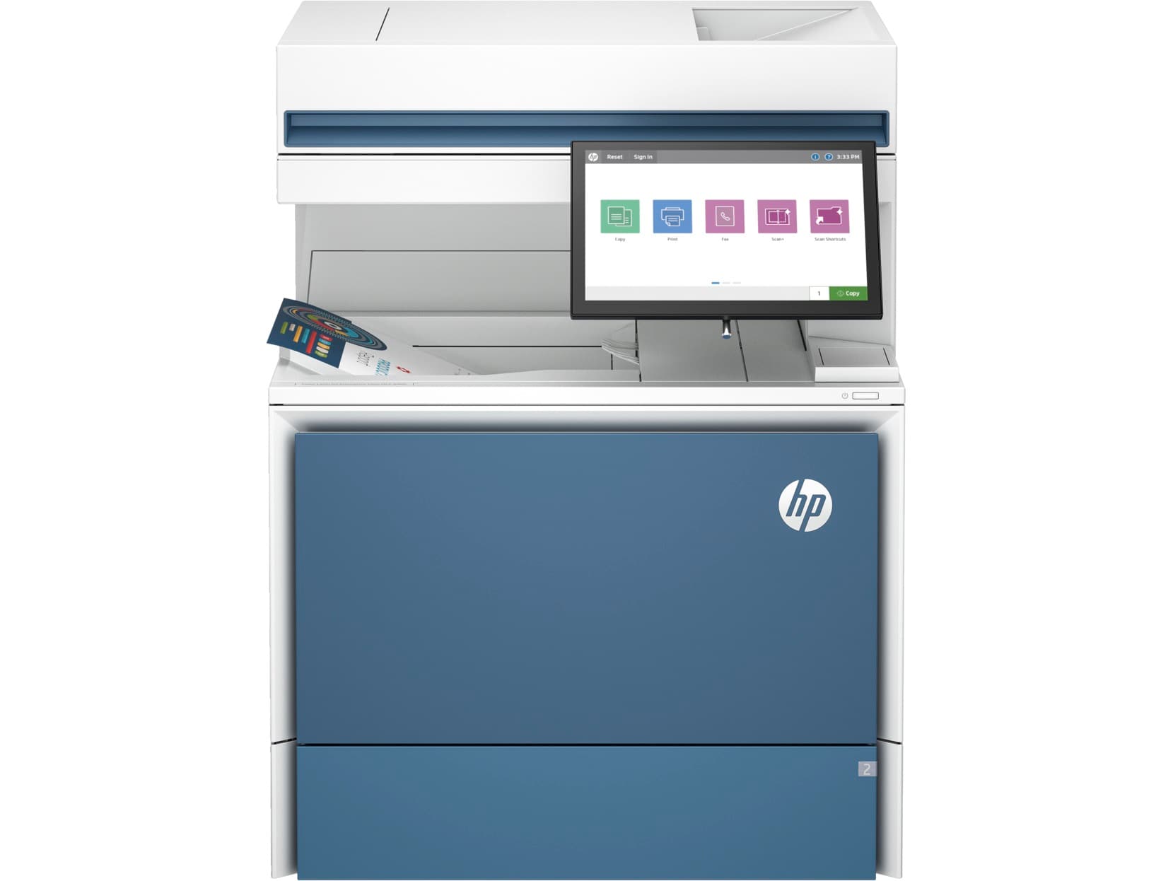 HP Color LaserJet Enterprise Flow MFP 6800zf MF Laser A4 LAN USB
