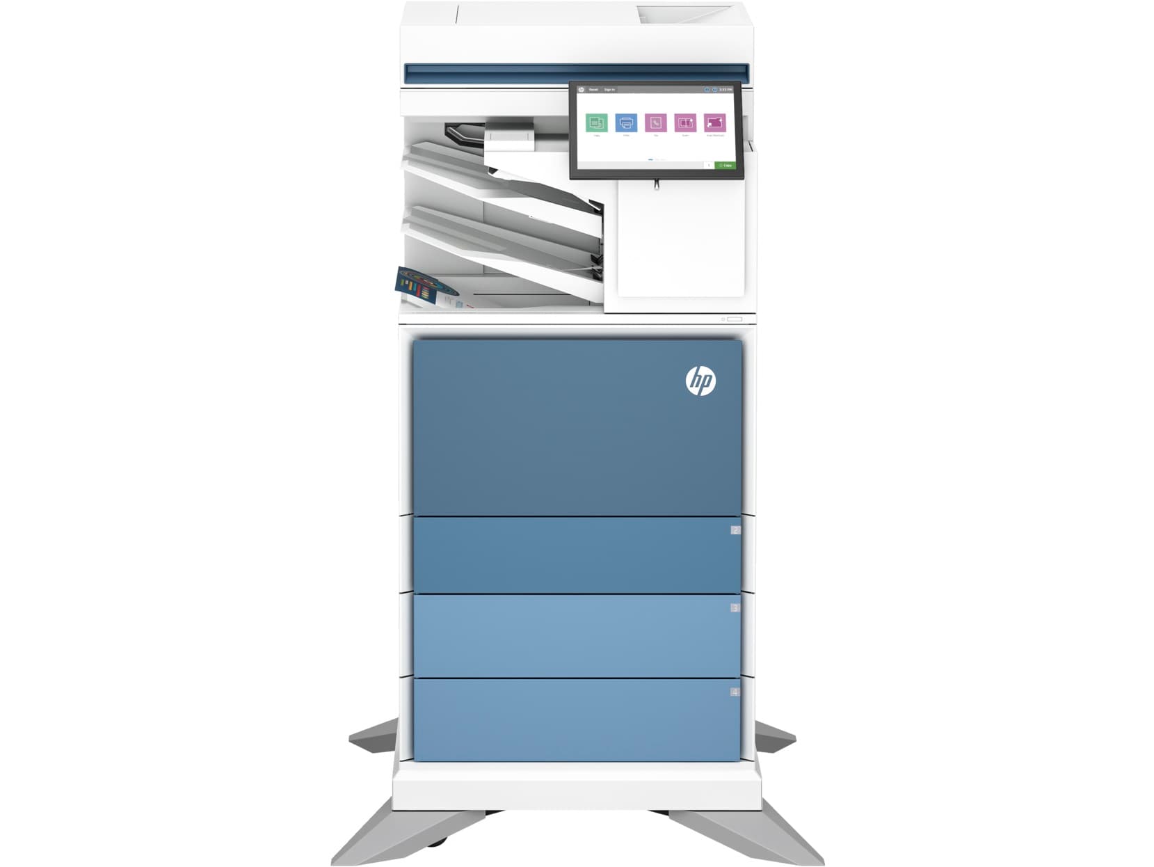 HP Color LaserJet Enterprise Flow MFP 6800zfsw MF Laser A4 LAN USB