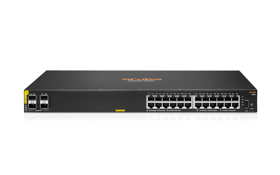 Aruba 6100 24G CL4 4SFP+ Switch