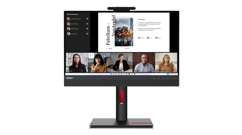 Lenovo ThinkCentre Tiny-In-One 22 Gen 5 21,5" IPS FHD 60Hz 6ms Black 3R