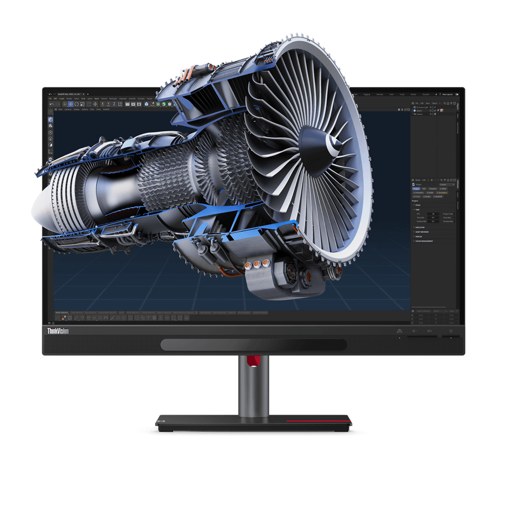 Lenovo ThinkVision 27 3D 27" IPS 4K UHD 60Hz 4ms Black 3RNBD