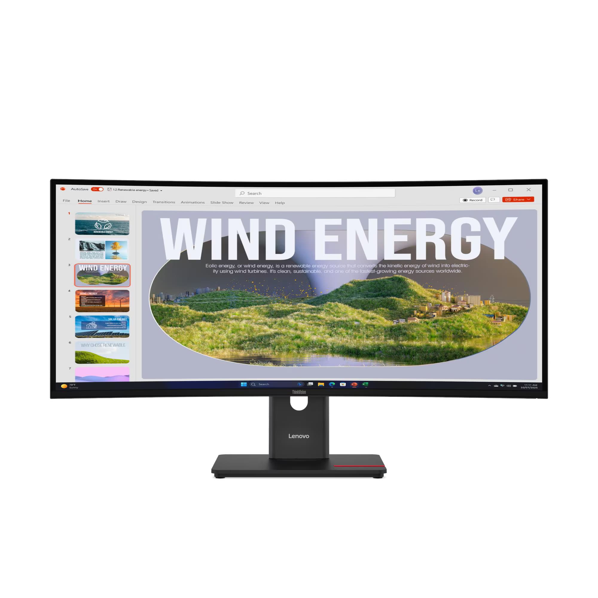 Lenovo ThinkVision (T34WD-40)