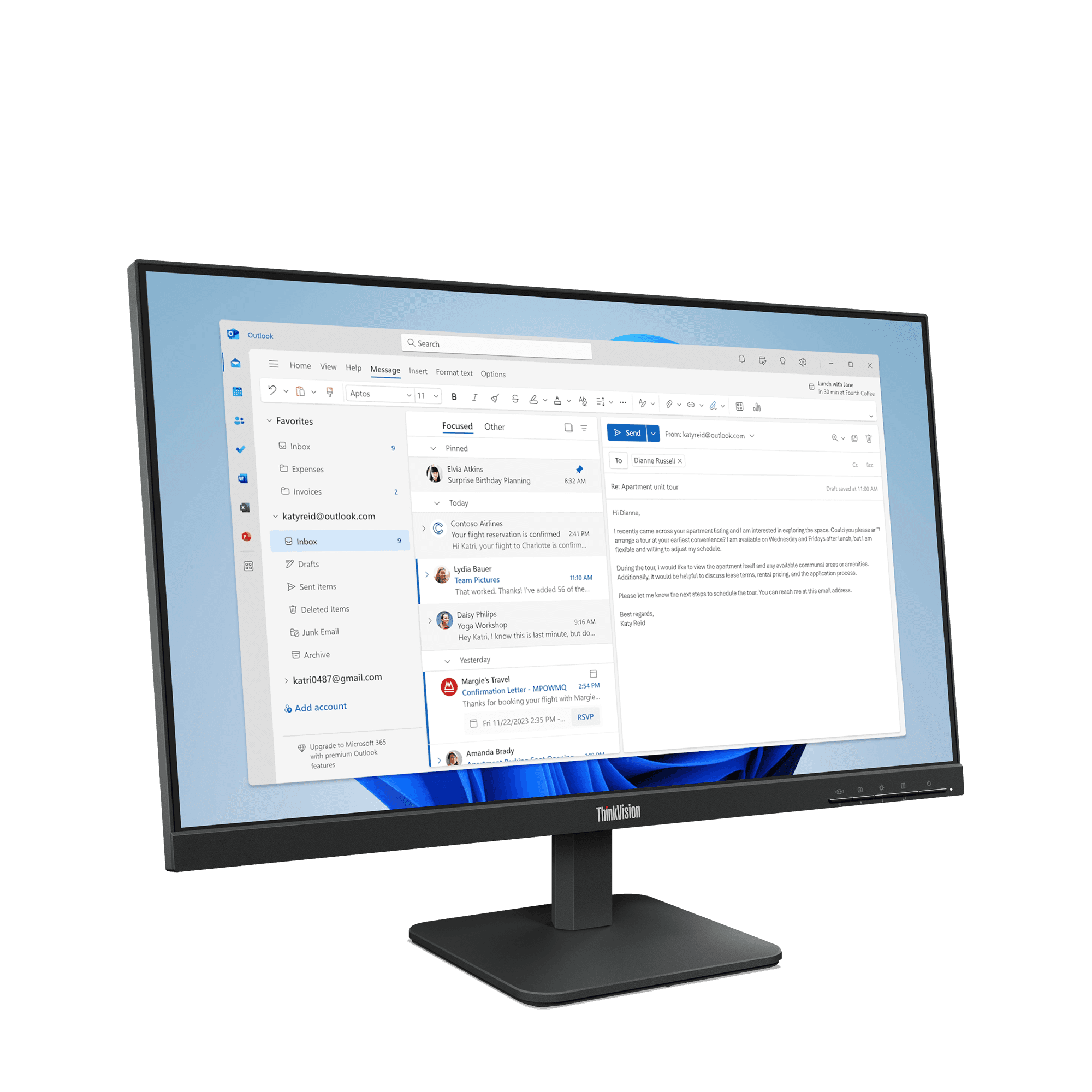 Lenovo ThinkVision (S24e-4e)
