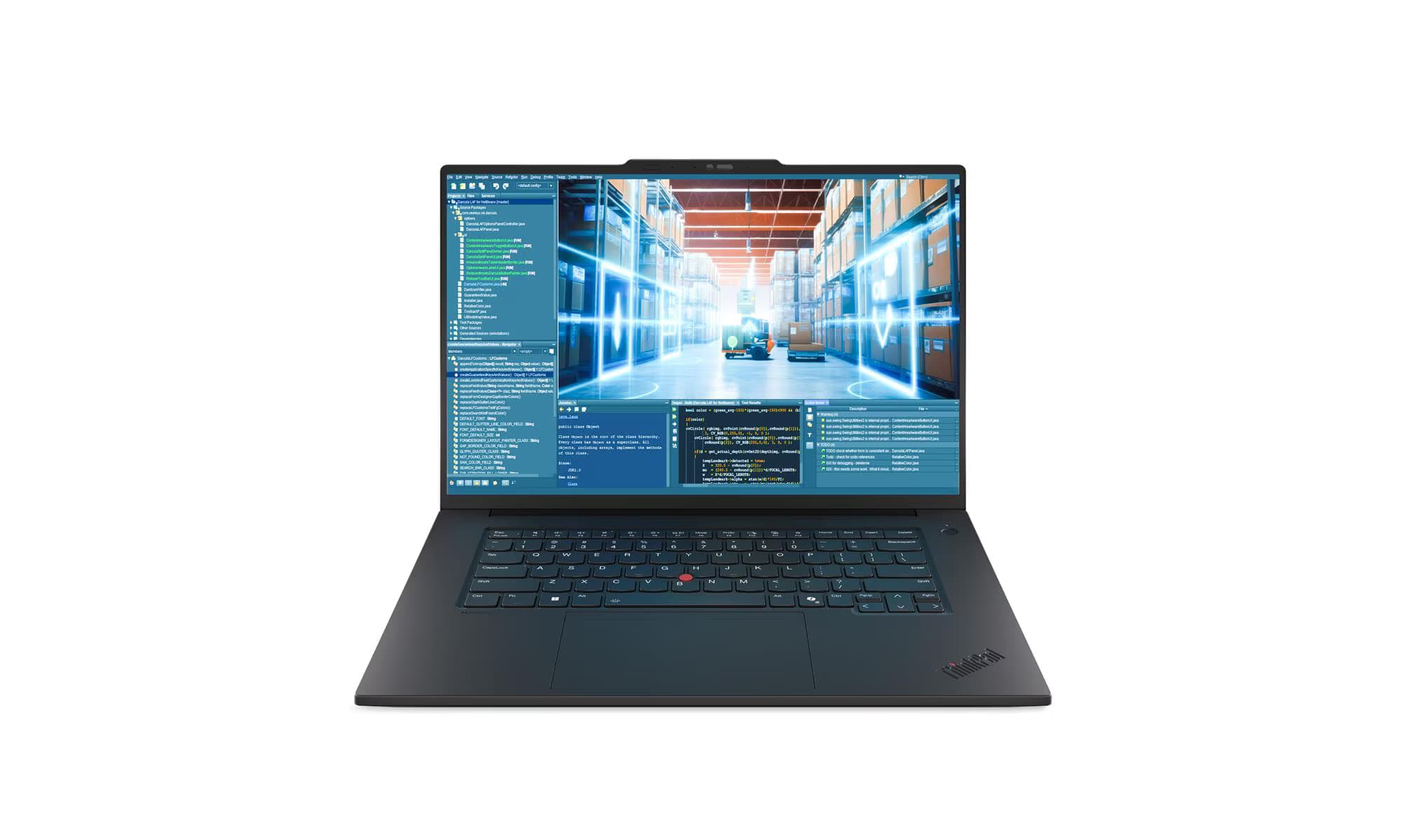 Lenovo ThinkPad P P1 Gen 8 U7-255H 16" WUXGA 32GB 1TB RTX 1000 W11P Black 3R NBD
