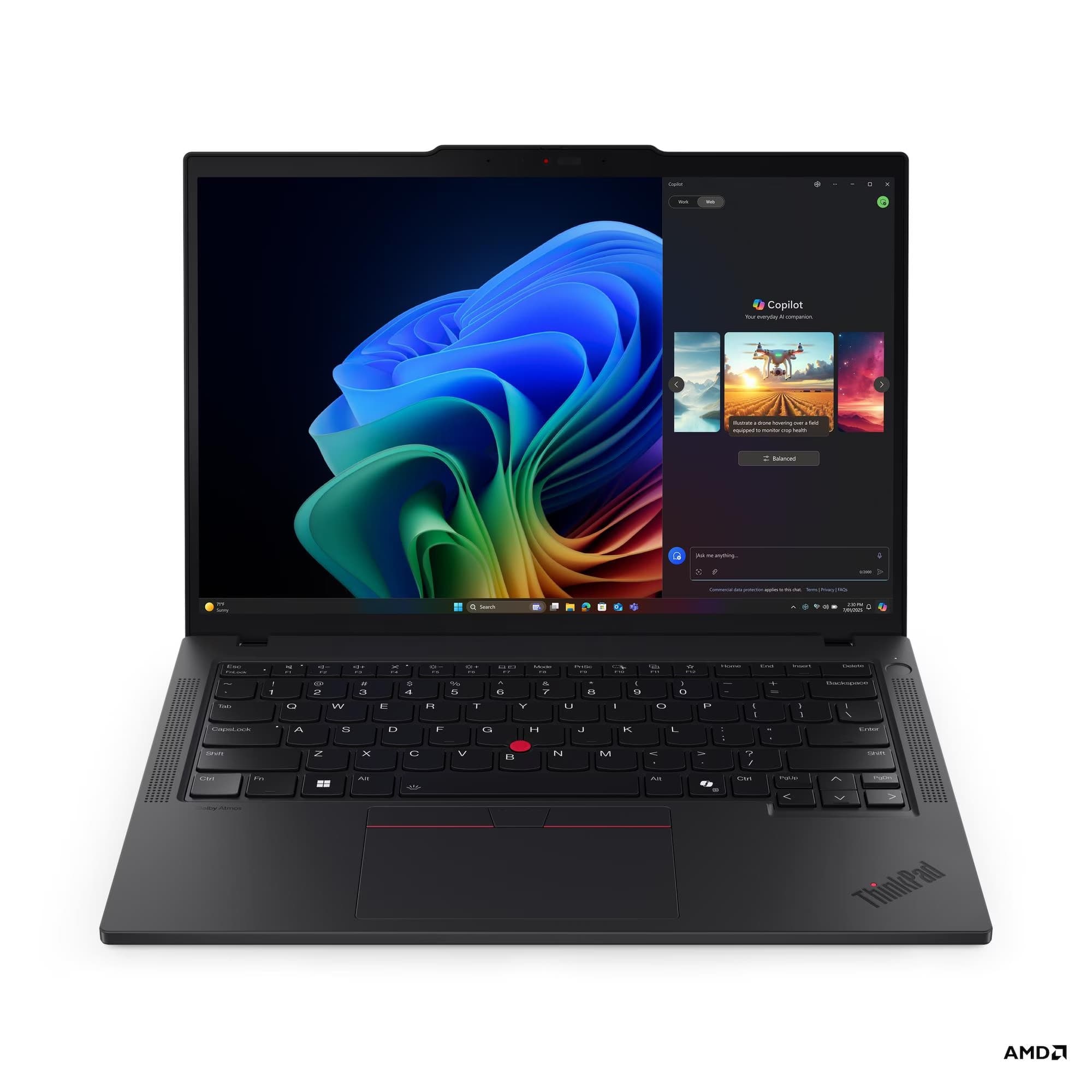 Lenovo ThinkPad T T14 Gen 6 (AMD) AI7PRO-350 14" 2880x1800 T 32GB 1TB AMD int W11P Black 3R
