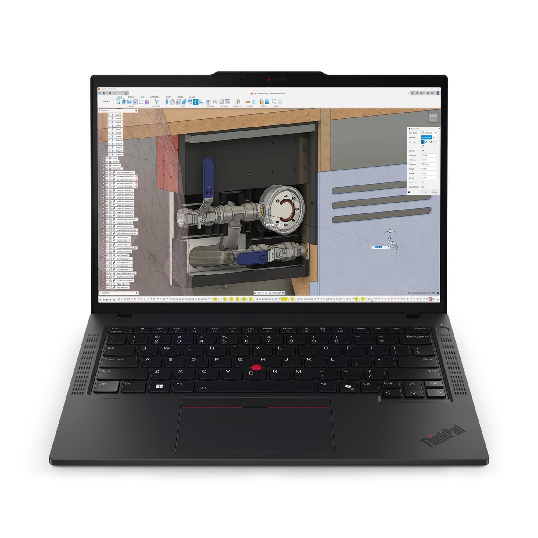 Lenovo ThinkPad P P14s Gen 6 (Intel) Ultra 5 225H 14,5" WUXGA 16GB 512GB RTX 500 W11P Black 3R On-Si