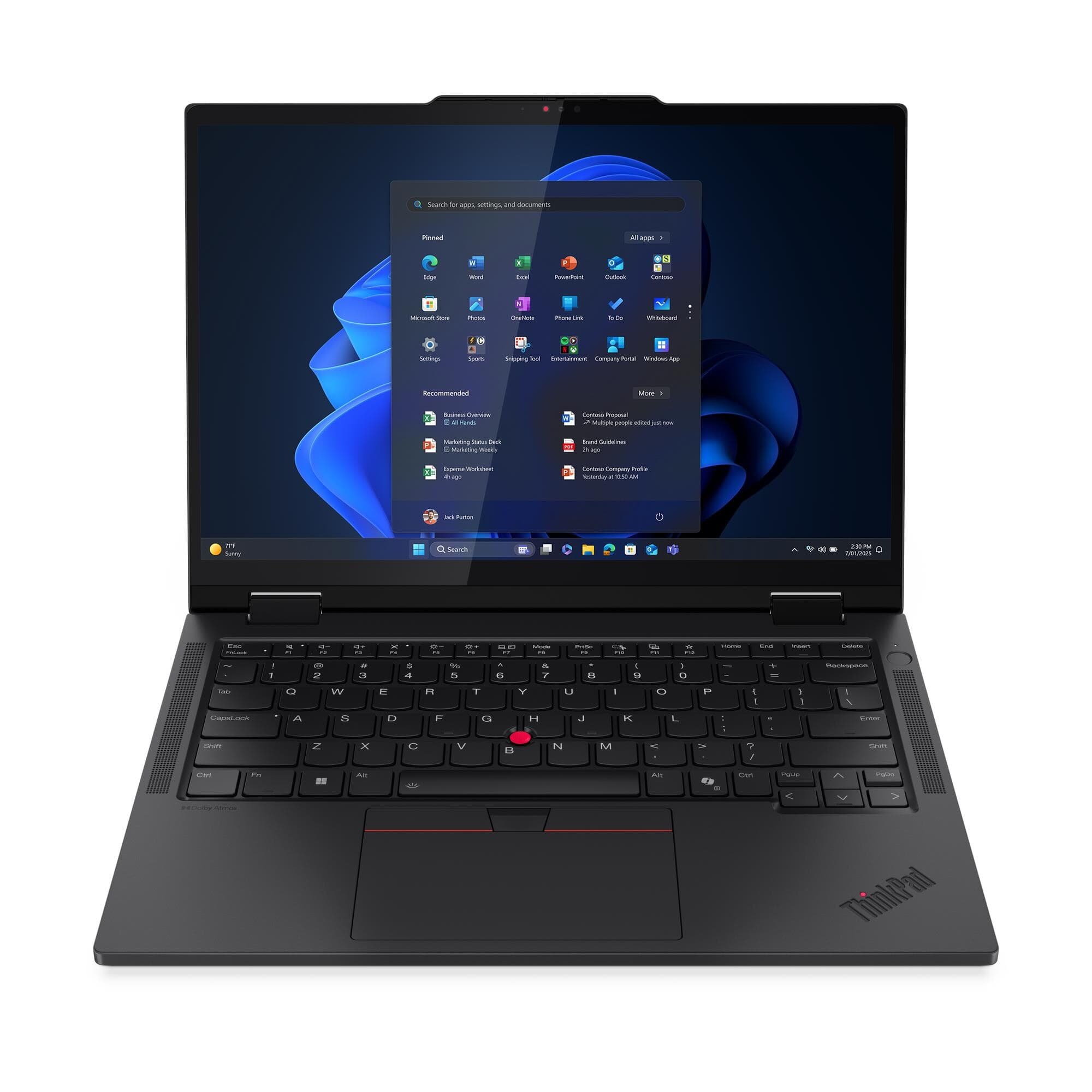 Lenovo ThinkPad T T14s 2-in-1 G1 U5-225U 14" WUXGA T 16GB 512GB Intel int W11P Black 3R