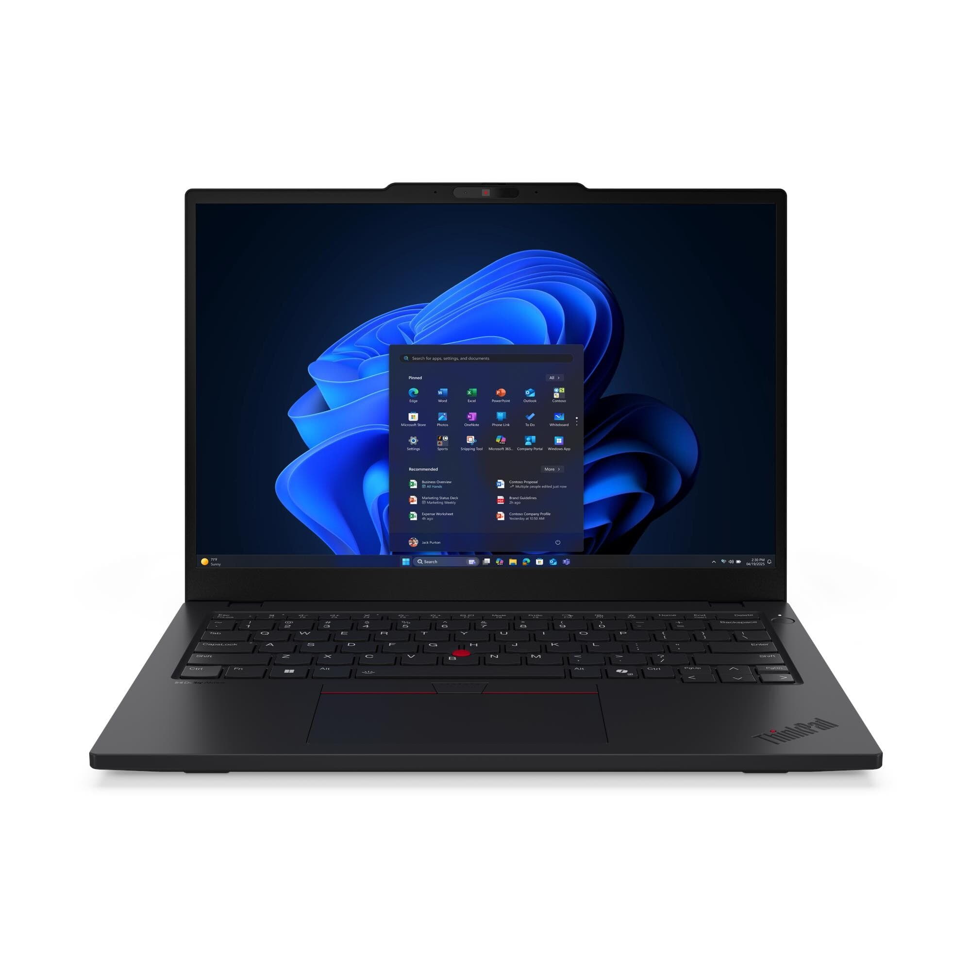 Lenovo ThinkPad L L13 Gen 6 U7-255U 13,3" WUXGA 32GB 1TB Intel int W11P Black 3R On-Site
