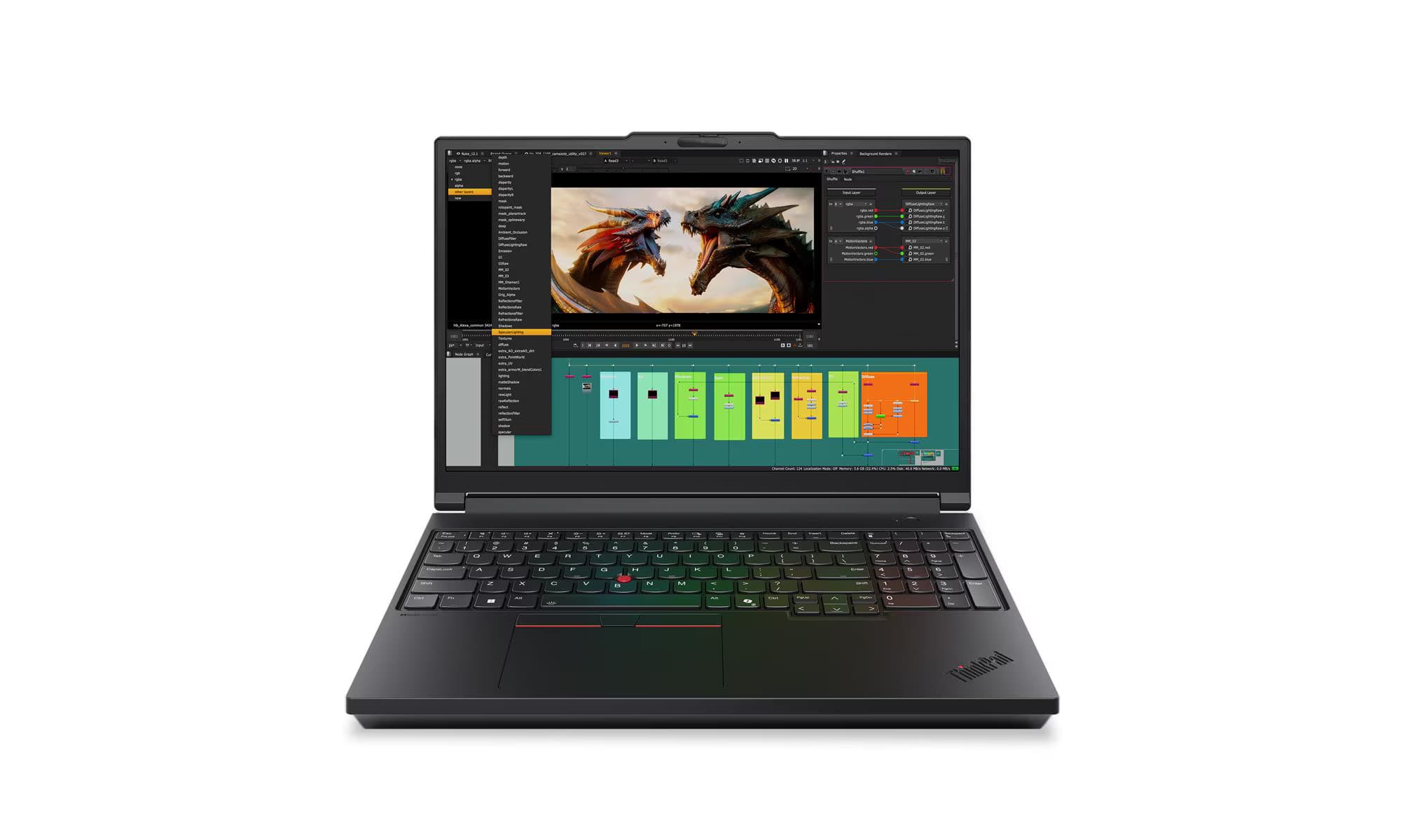 Lenovo ThinkPad P P16 Gen 3 (Intel) U7-255HX 16" WUXGA 32GB 1TB RTX 2000 W11P Black 3R NBD