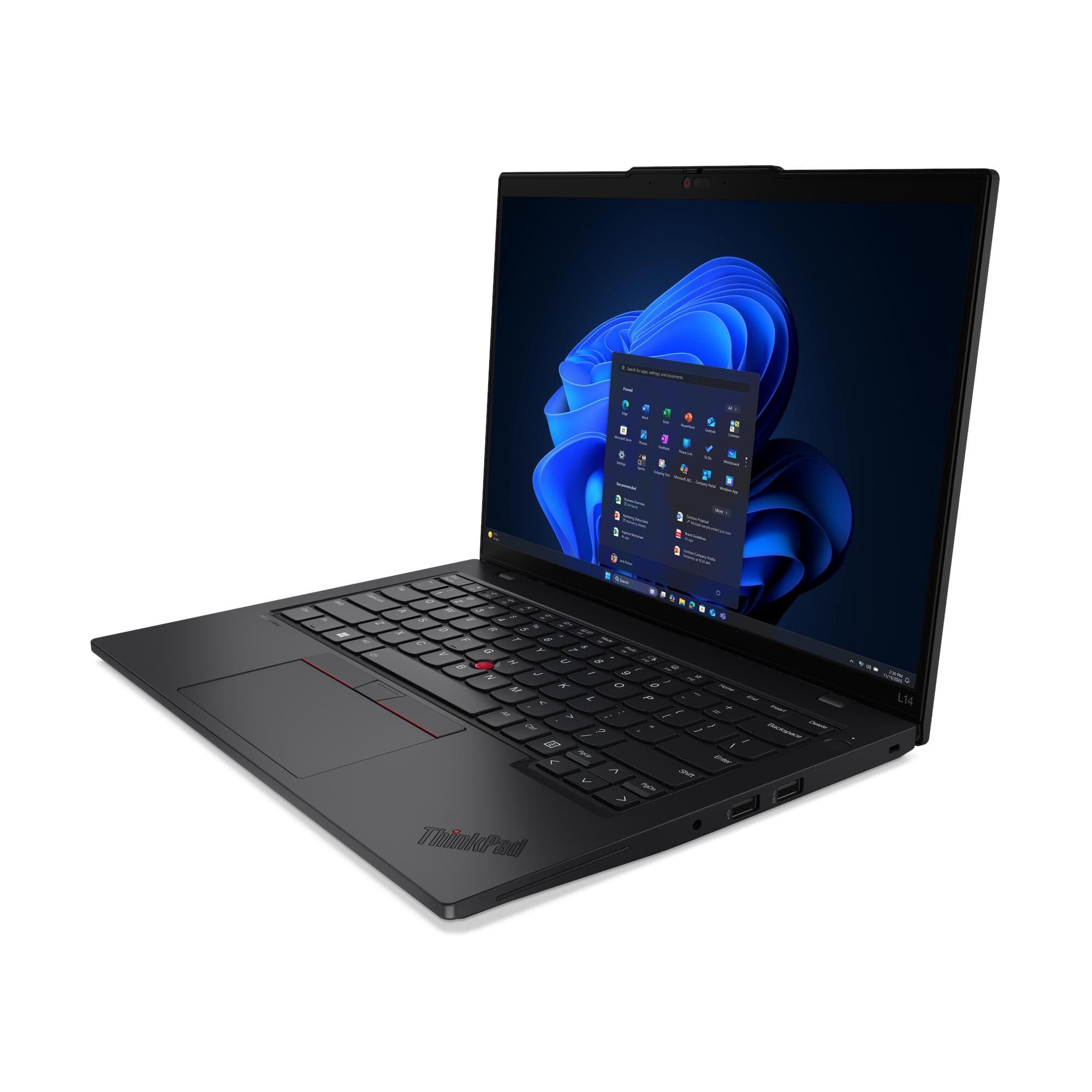 Lenovo ThinkPad L L14 Gen 6 (Intel) U5-225U 14" WUXGA 16GB 512GB Intel int W11P Black 3R On-Site
