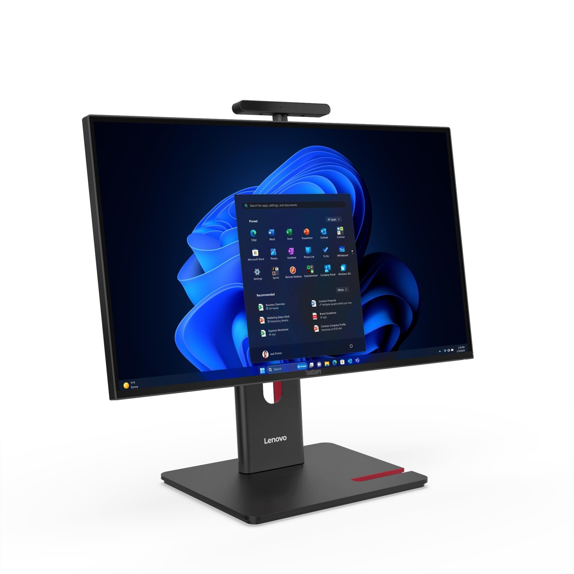 Lenovo ThinkCentre M M90a Gen 6 23,8" FHD M90a Gen 6 32GB 1TB RTX 4050 W11P Černá 3ROn-Site