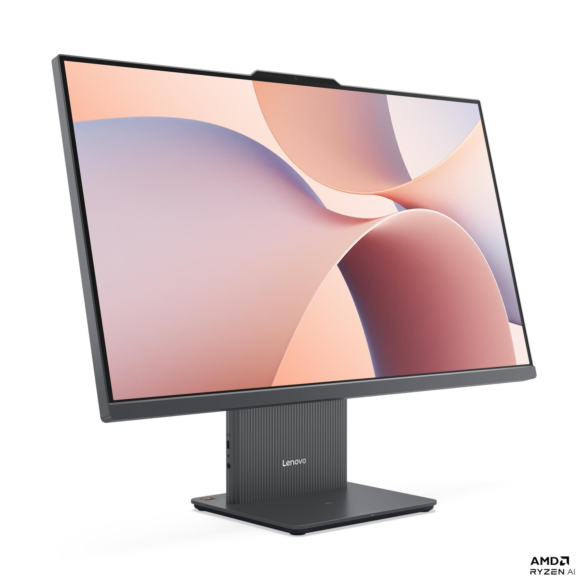 Lenovo IdeaCentre AIO 27AKP10 27" FHD R7-250 16GB 512GB AMD int W11H Šedá 3R